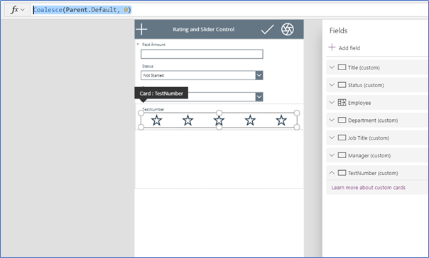 How To Set Default Rating To Zero Or Empty In PowerApps Rating Control